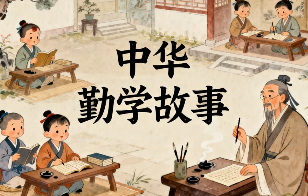 国学启蒙动画中华勤学故事，点燃孩子内驱力