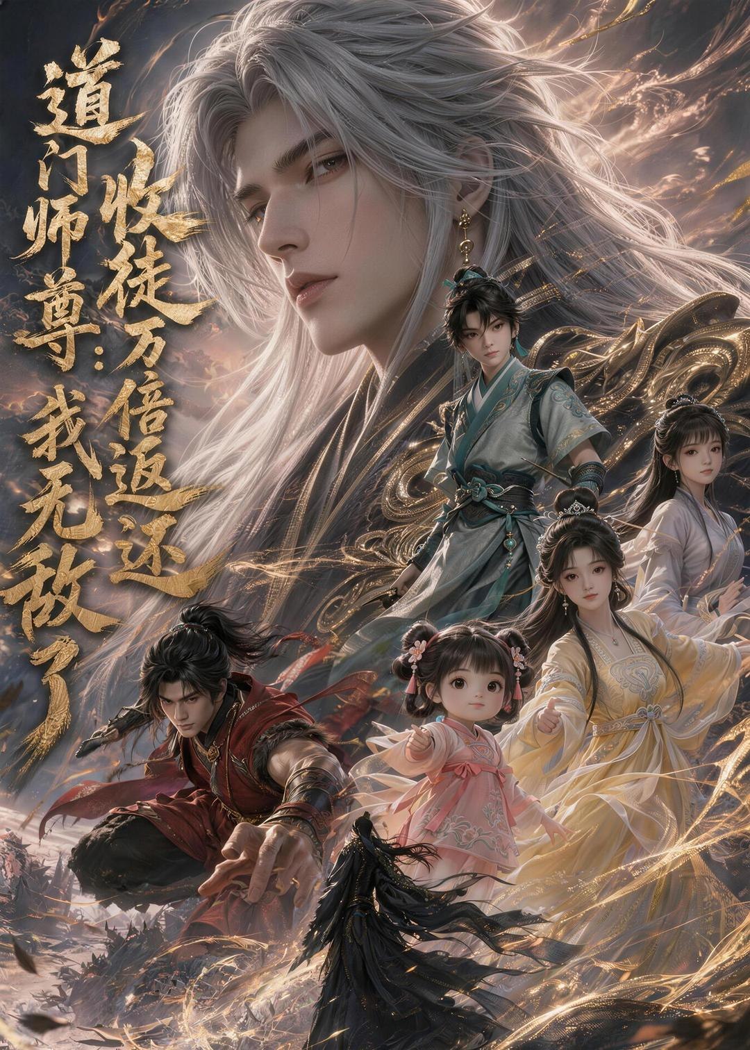 道门师尊收徒万倍返还我无敌了 (56集) 动漫 | 短剧