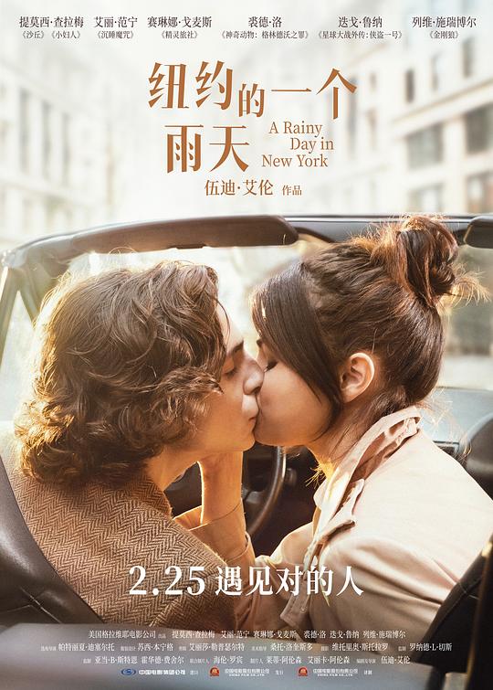 纽约的一个雨天 A Rainy Day in New York (2019) 1080p 原盘Remux 中文字幕 已刮削