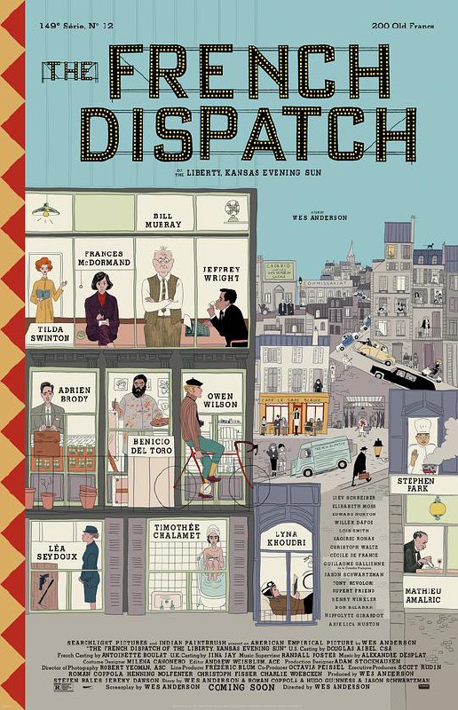 法兰西特派 The French Dispatch (2021) 1080p 原盘Remux 中文字幕 已刮削