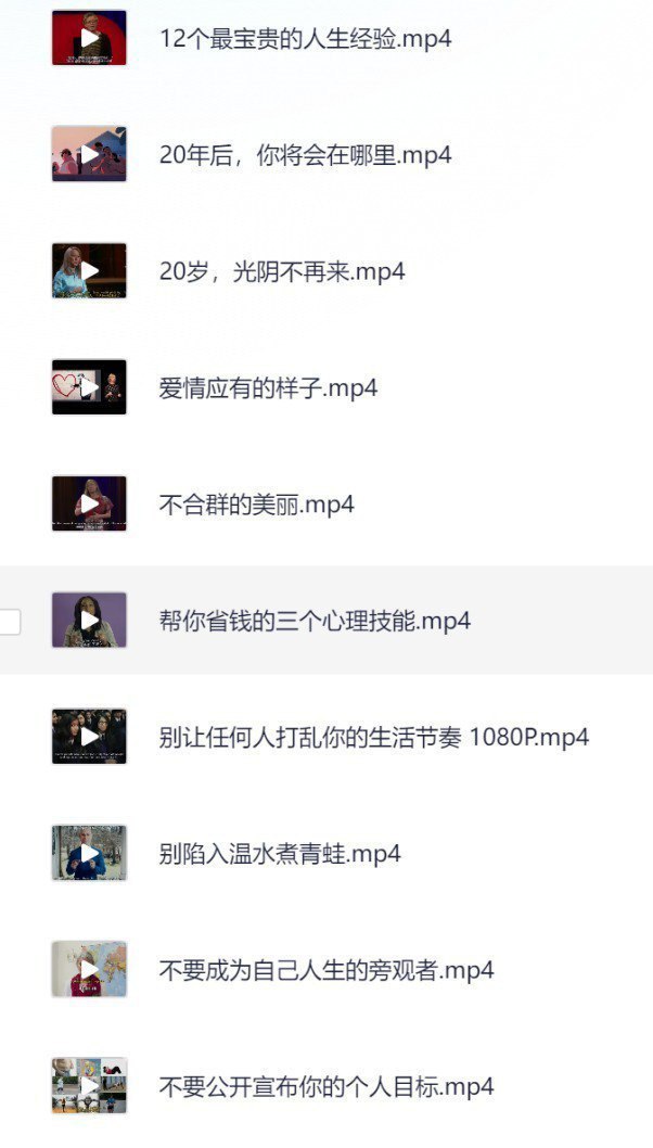 演讲视频+文稿 (共100篇)