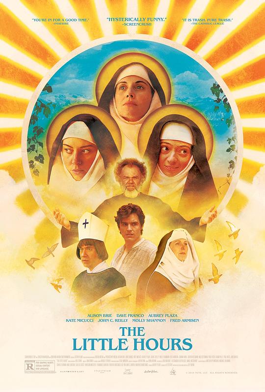 疯狂修道院 The Little Hours (2017) 1080p 原盘Remux 中文字幕 已刮削