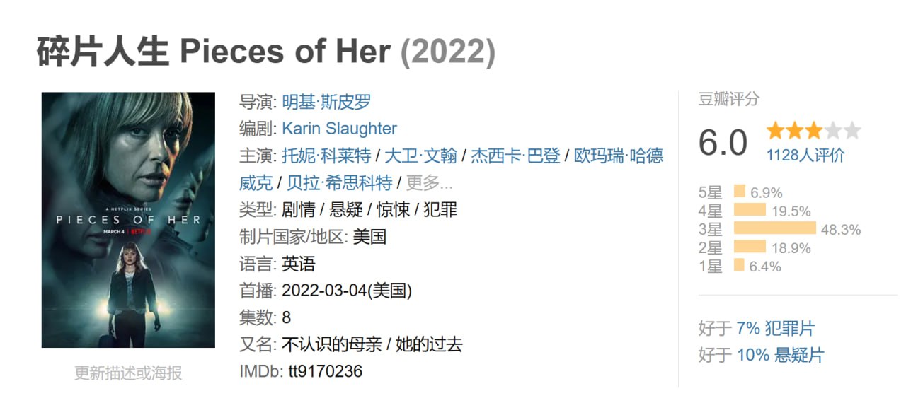 碎片人生 Pieces of Her (2022)