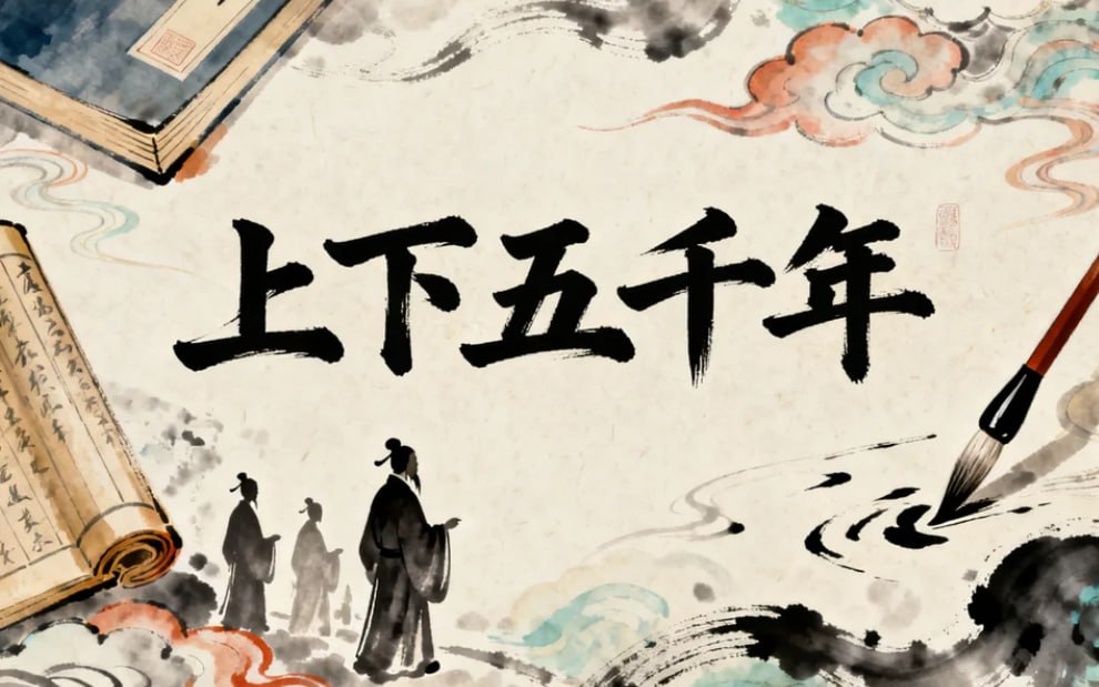 国学启蒙动画上下五千年1-2季合集，轻松读懂历史脉络