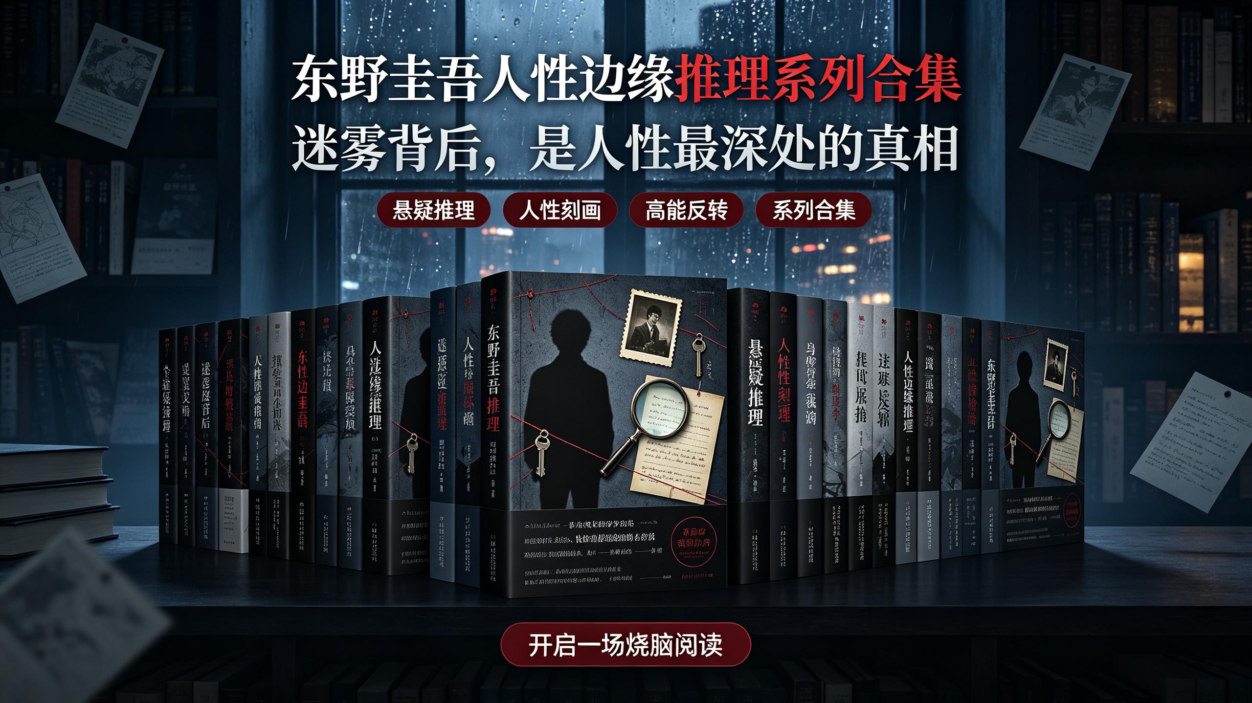 东野圭吾人性边缘推理系列合集