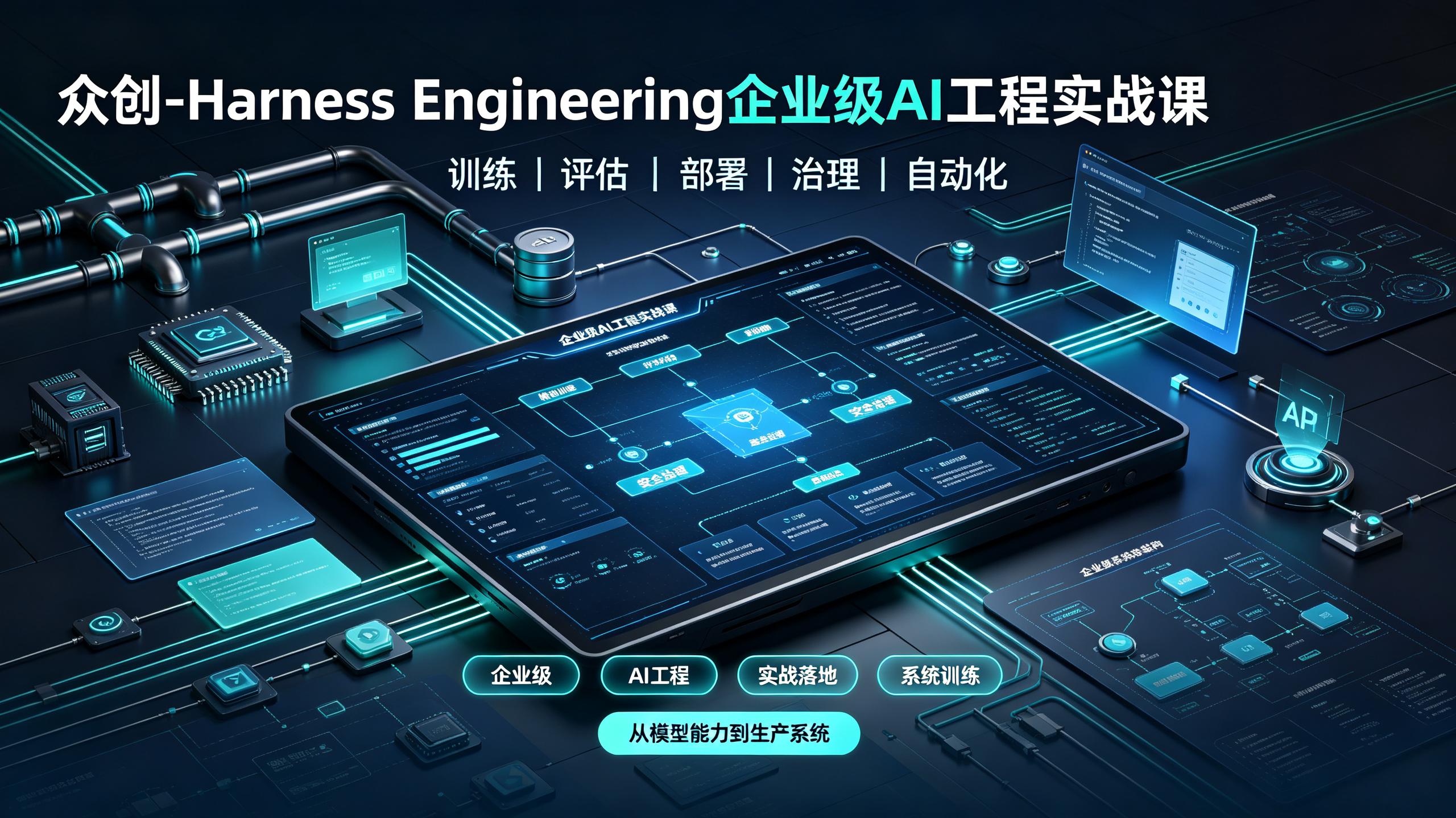 众创-Harness Engineering企业级AI工程实战课