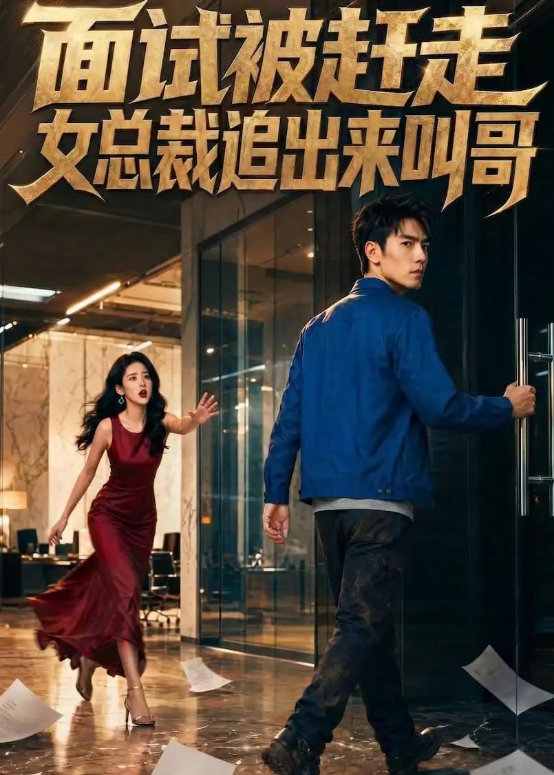 面试被赶走女总裁追出来叫哥（40 集）Ai短剧