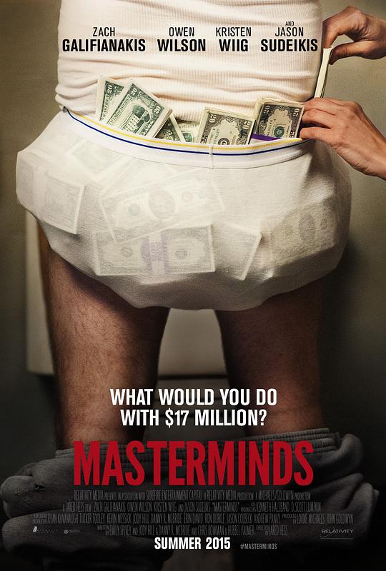 犯罪大师 Masterminds (2016) 1080p 原盘Remux 中文字幕 已刮削