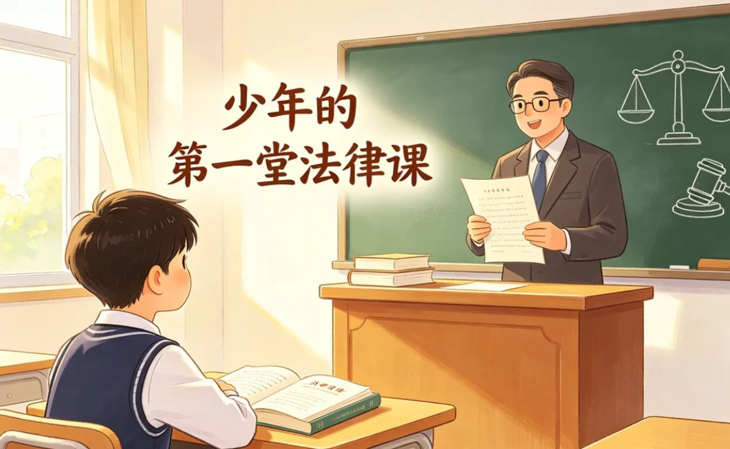少年的第一堂法律课，学会用法律保护自己
