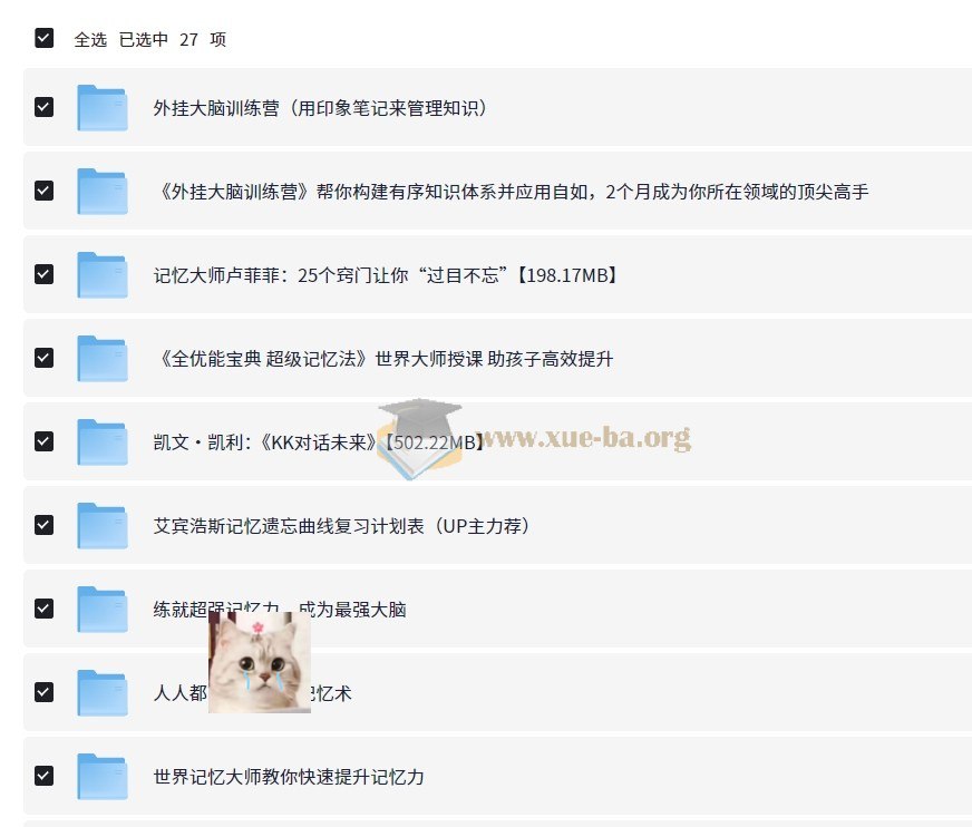 记忆大师卢菲菲：25个窍门让你“过目不忘”198.17MB