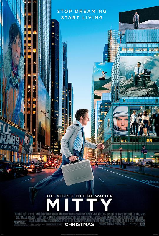 白日梦想家 The Secret Life of Walter Mitty (2013) 1080p 原盘Remux 中文字幕 已刮削