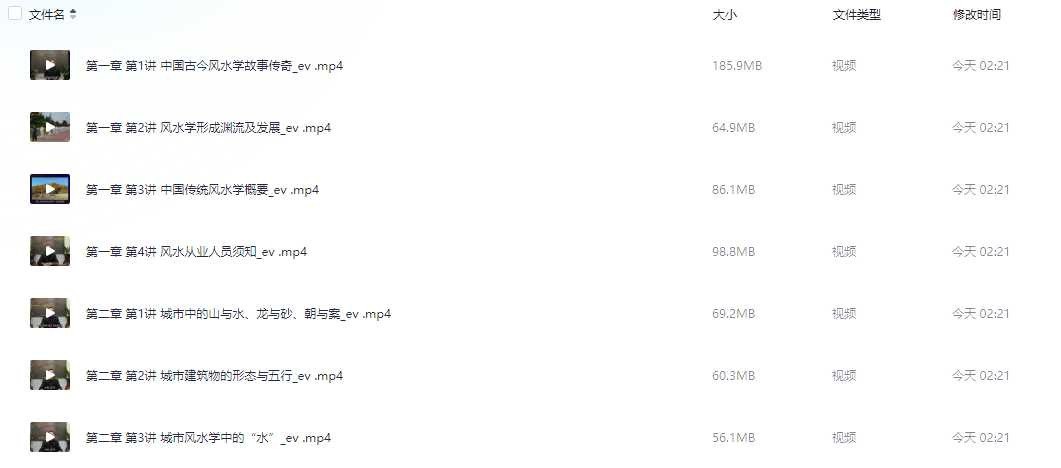 江东霖城市人居风水学课程初中高级班视频98集 自我提升