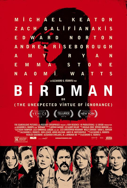 鸟人 Birdman or (The Unexpected Virtue of Ignorance) (2014) 1080p 原盘Remux 中文字幕 已刮削