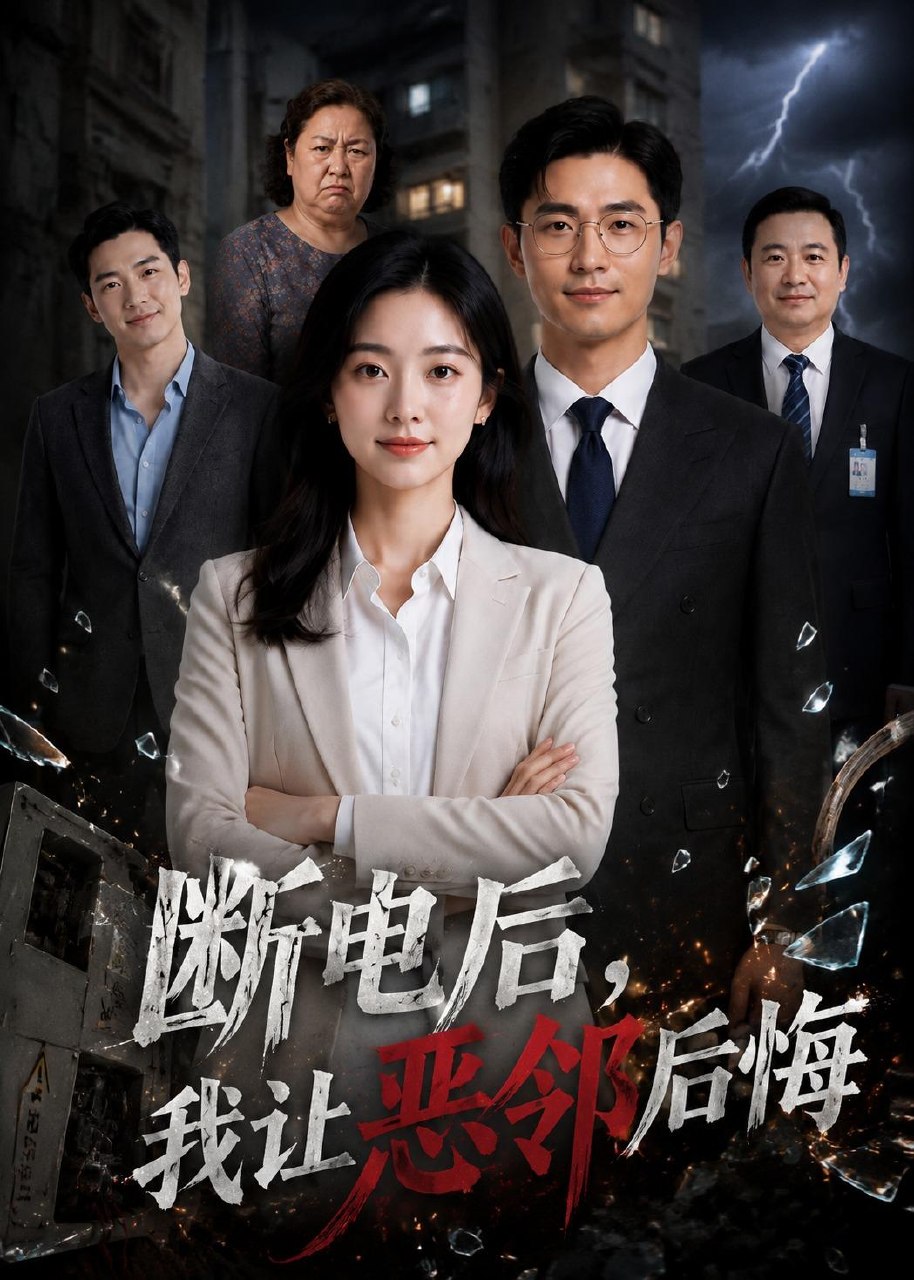 断电后我让恶邻居后悔 (46集) AI短剧 | 短剧