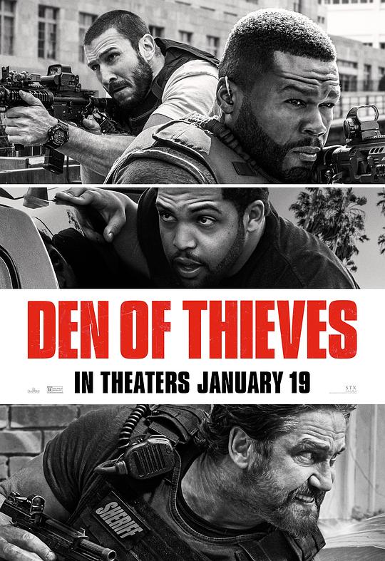 贼巢 Den of Thieves (2018) 1080p 原盘Remux 中文字幕 已刮削