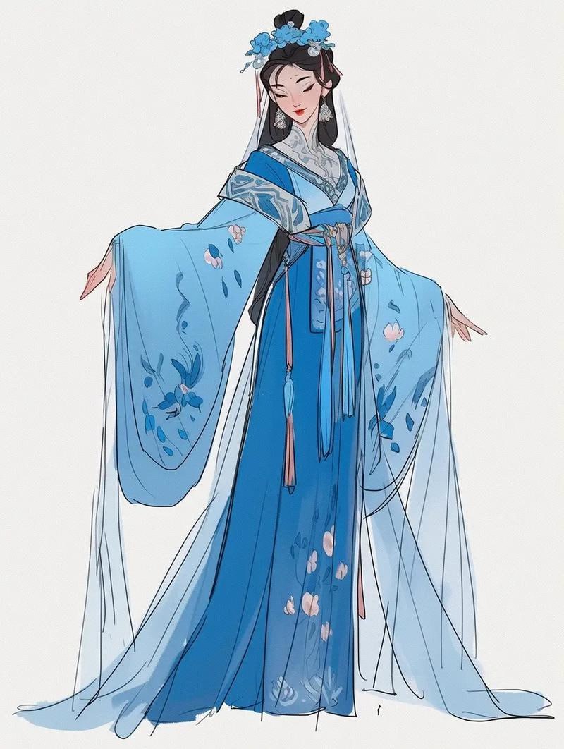 李仁松 - 古妆汉服仙服零基础美妆教学课