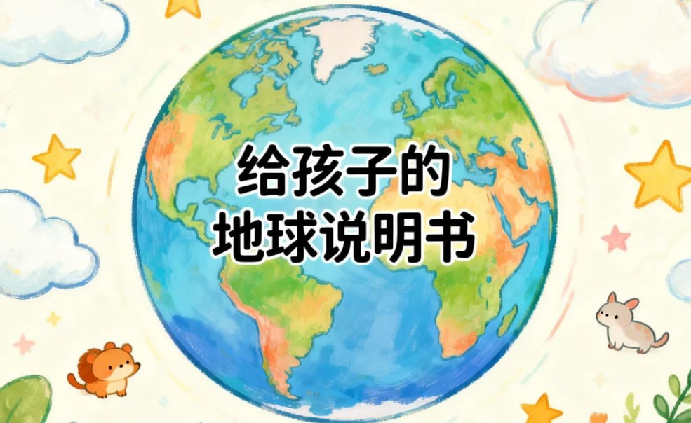 给孩子的地球说明书趣味科普地球奥秘，开启自然探索之旅