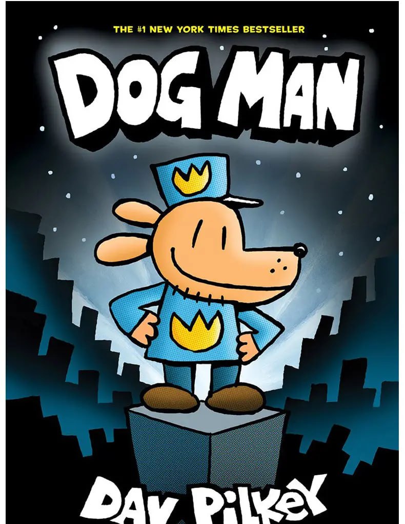 经典英文桥梁漫画书神探狗狗 Dog Man (PDF+MP3)