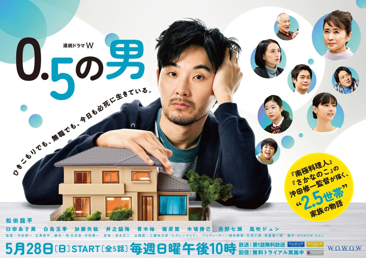 0.5的男人 0.5の男 (2023) 日语外挂中字.1080p.AMZN.WEB-DL.DDP2.0.H.264.mkv (全 5 集）17.7G