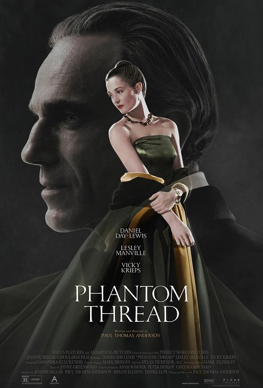魅影缝匠 Phantom Thread (2017) 4K/2160p 原盘Remux 中文字幕 已刮削