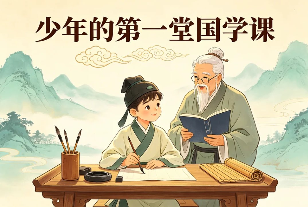少年的第一堂国学课，轻松读懂中华文化根脉