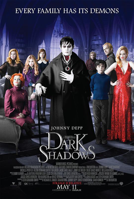 黑暗阴影 Dark Shadows (2012) 1080p 原盘Remux 中文字幕 已刮削