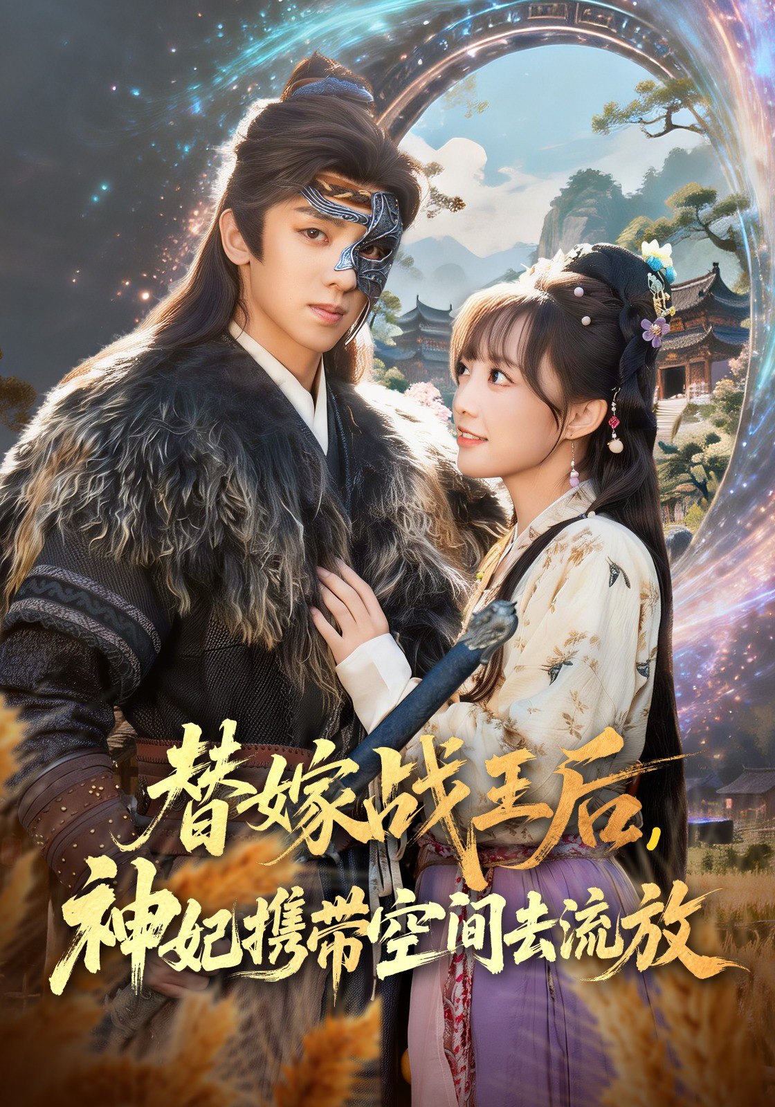 替嫁战王后神妃携带空间去流放 (80集) 周恒宇&范薇 | 短剧