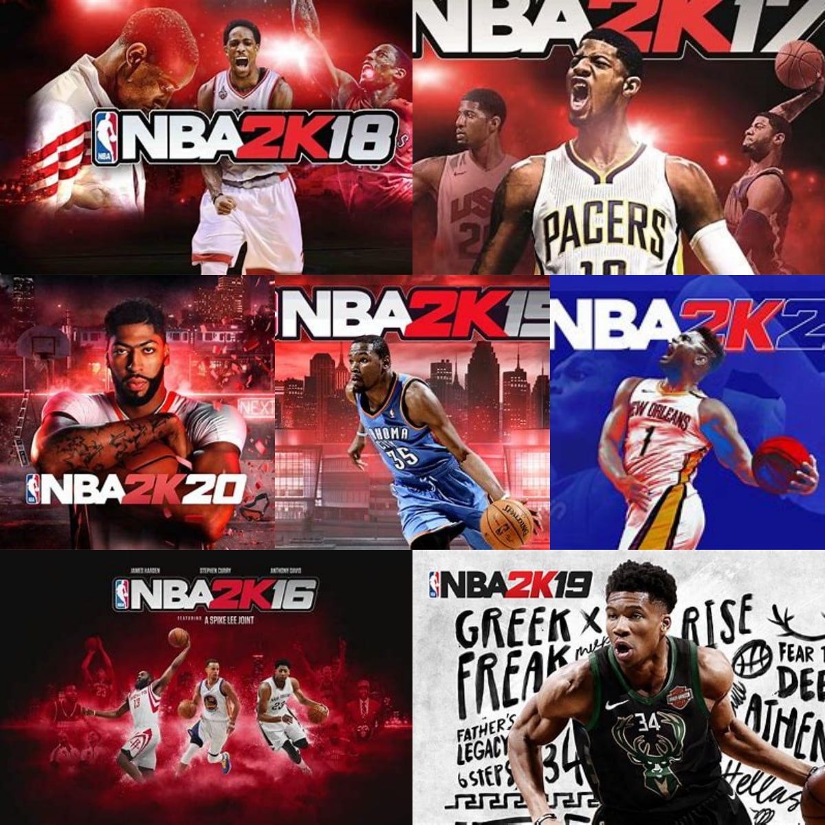 NBA 2K13-21合集/官方中文/最终收藏版