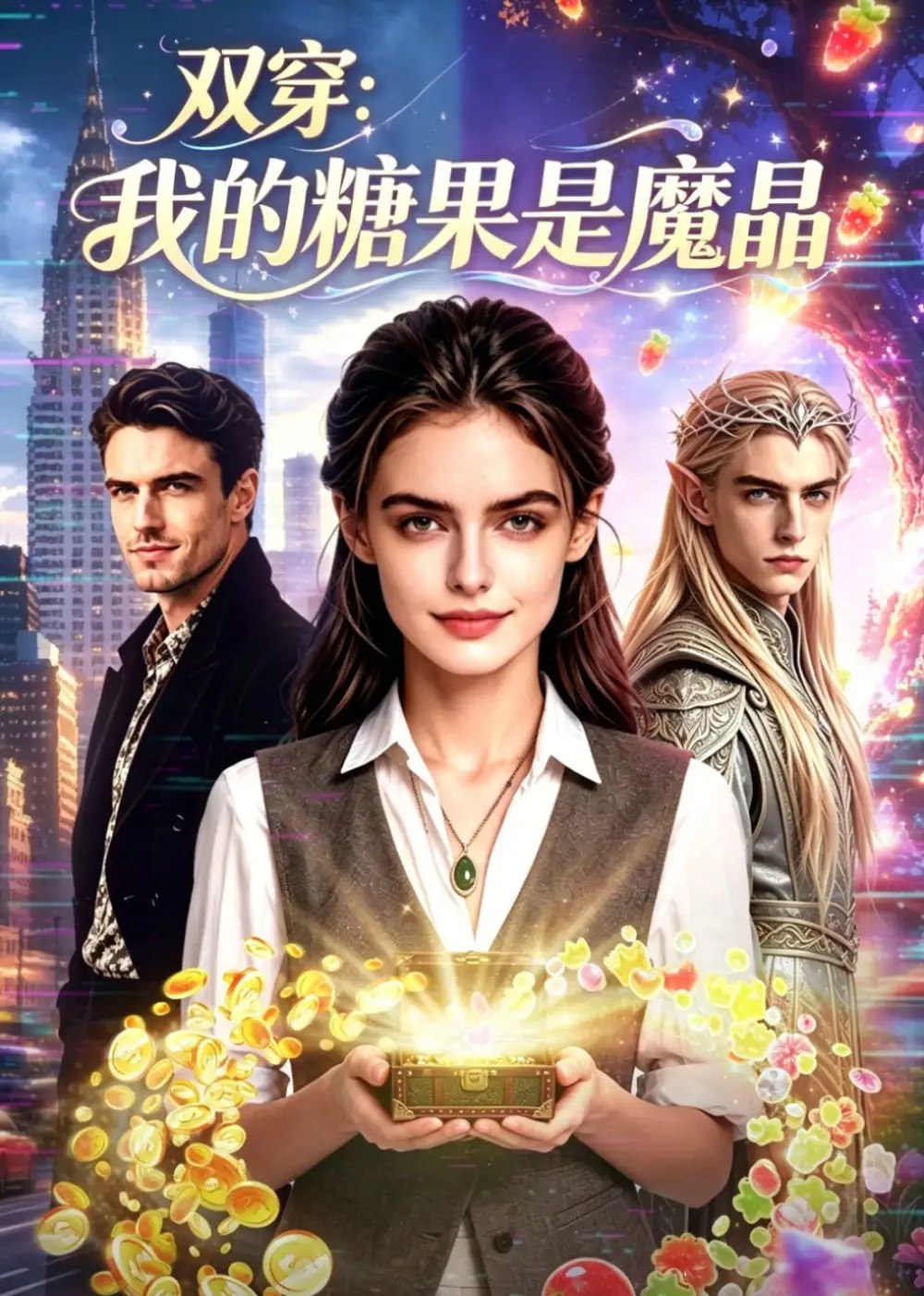 双穿：我的糖果是魔晶&双穿我的糖果是魔晶（60集）AI短剧