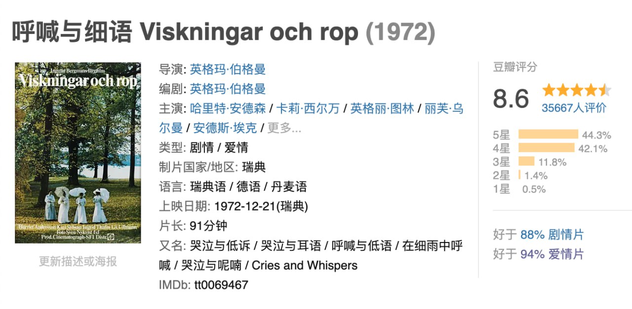呼喊与细语.1972.1080P.BD中字