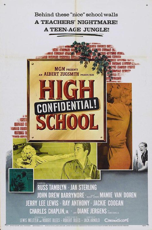中学机密 High School Confidential! (1958) 1080p 原盘Remux 已刮削